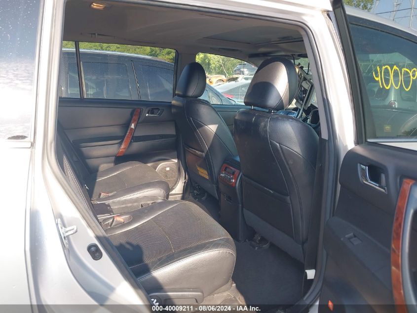 2012 Toyota Highlander Limited V6 VIN: 5TDDK3EH9CS135538 Lot: 40009211