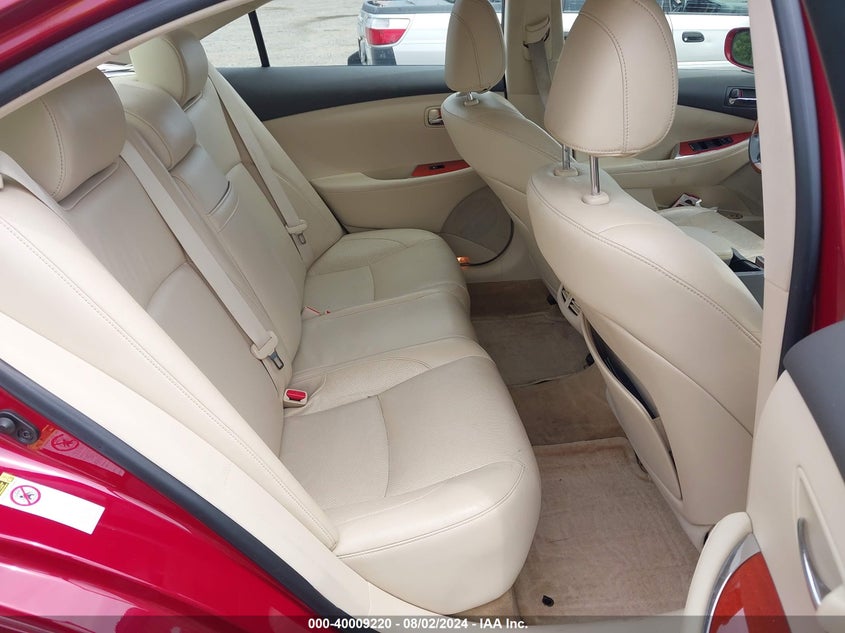 2012 Lexus Es 350 VIN: JTHBK1EG1C2510380 Lot: 40009220