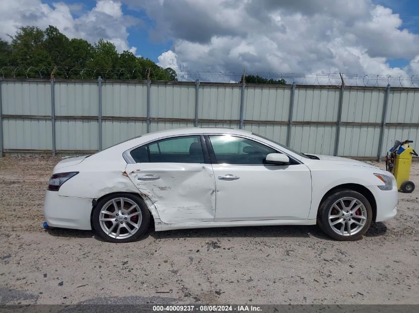 2014 Nissan Maxima 3.5 S/3.5 Sv VIN: 1N4AA5AP4EC493235 Lot: 40009237