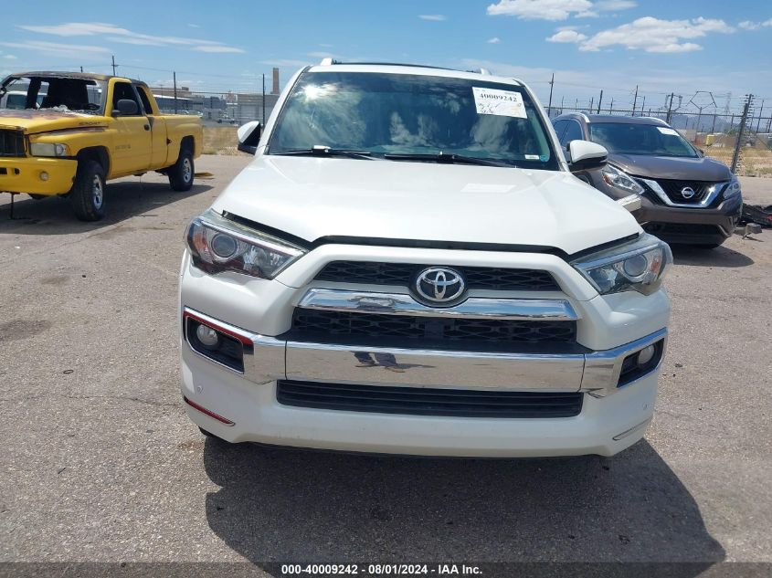 2017 Toyota 4Runner Limited VIN: JTEBU5JRXH5482493 Lot: 40009242