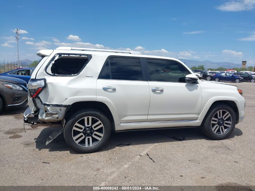 2017 Toyota 4Runner Limited VIN: JTEBU5JRXH5482493 Lot: 40009242