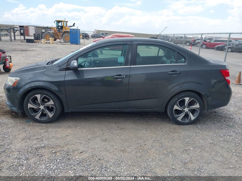 2017 Chevrolet Sonic Premier Auto VIN: 1G1JF5SB5H4110991 Lot: 40009269