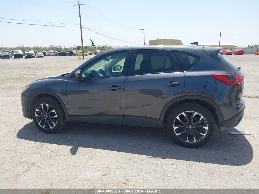 2016 Mazda Cx-5 Grand Touring VIN: JM3KE2DY9G0812629 Lot: 40009273