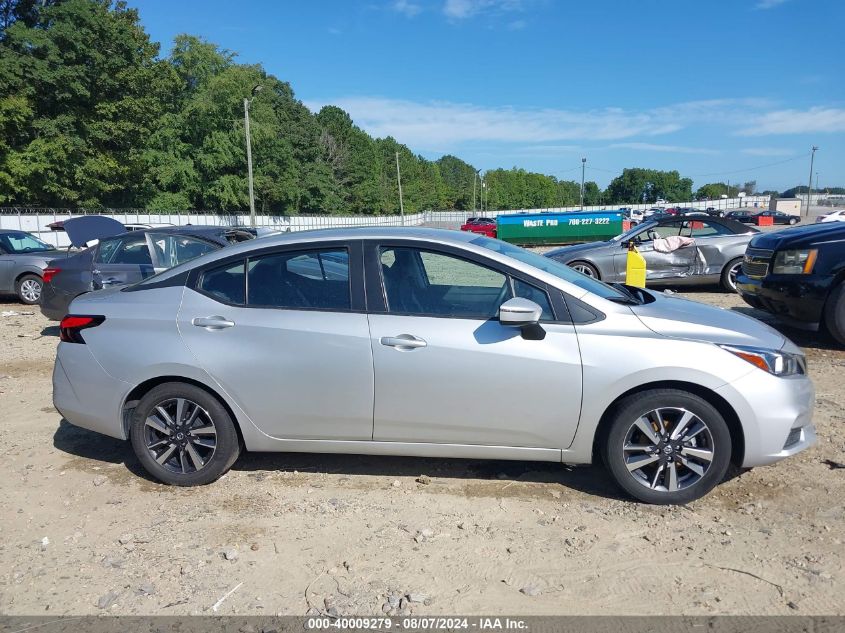 2021 Nissan Versa Sv Xtronic Cvt VIN: 3N1CN8EV3ML846488 Lot: 40009279