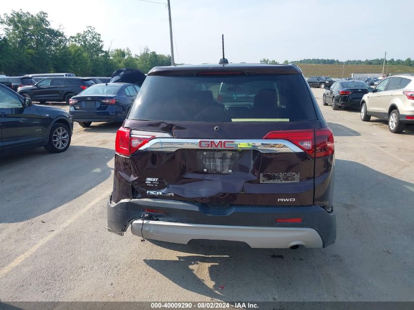 2018 GMC Acadia Sle-1 VIN: 1GKKNRLA2JZ114358 Lot: 40009290