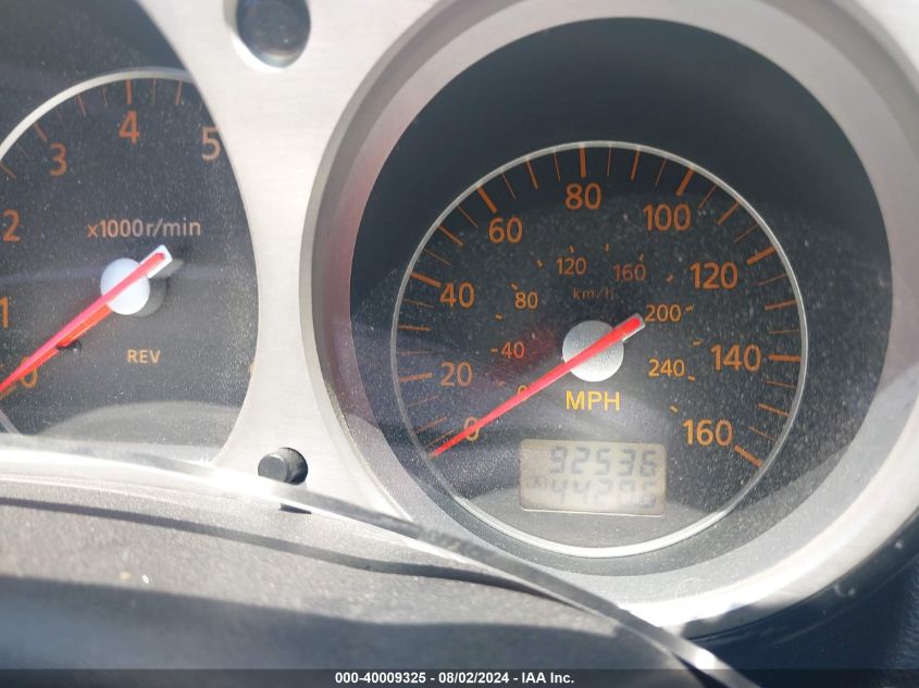 2006 Nissan 350Z VIN: JN1AZ34D46M331810 Lot: 40009325