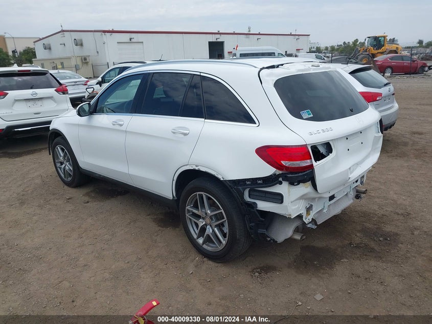 2016 Mercedes-Benz Glc 300 VIN: WDC0G4JB4GF011541 Lot: 40009330