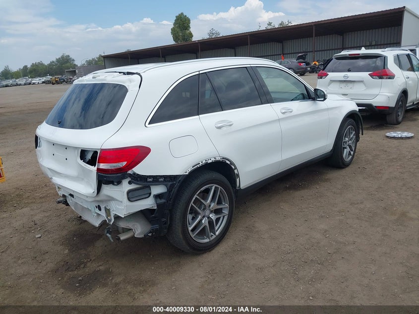 2016 Mercedes-Benz Glc 300 VIN: WDC0G4JB4GF011541 Lot: 40009330