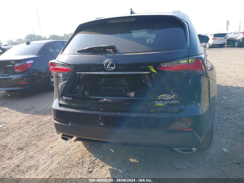 2016 Lexus Nx 200T F Sport VIN: JTJBARBZ7G2066224 Lot: 40009336