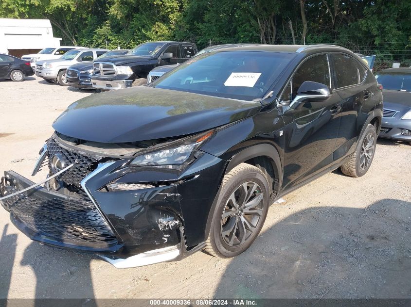 JTJBARBZ7G2066224 2016 LEXUS NX - Image 2