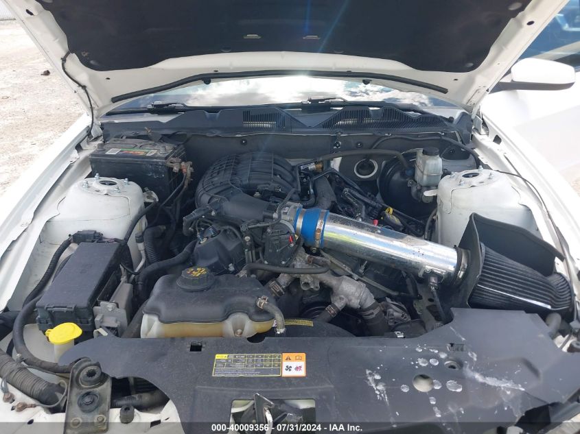 2012 Ford Mustang V6 Premium VIN: 1ZVBP8AM8C5274720 Lot: 40009356