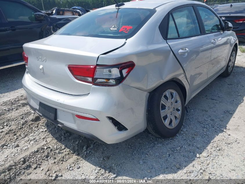 2023 Kia Rio Lx VIN: 3KPA24AD1PE590332 Lot: 40009371