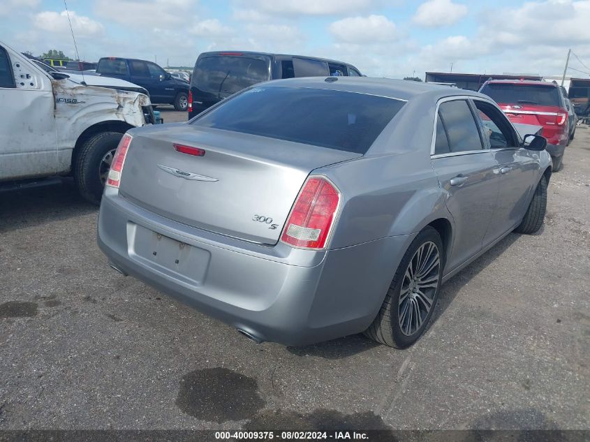 2013 Chrysler 300 S VIN: 2C3CCABT8DH662030 Lot: 40009375