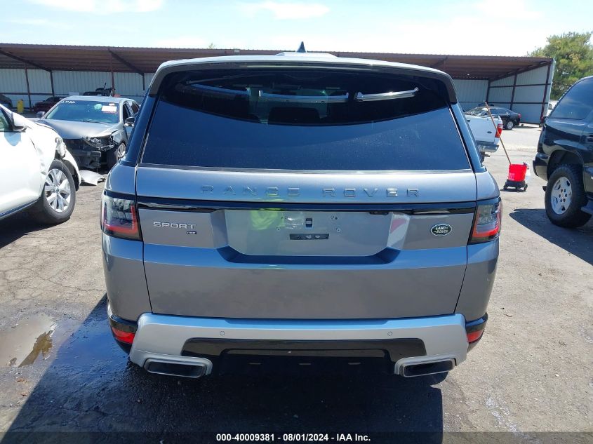 2021 Land Rover Range Rover Sport Hse Silver Edition Mhev VIN: SALWR2SU7MA756543 Lot: 40009381