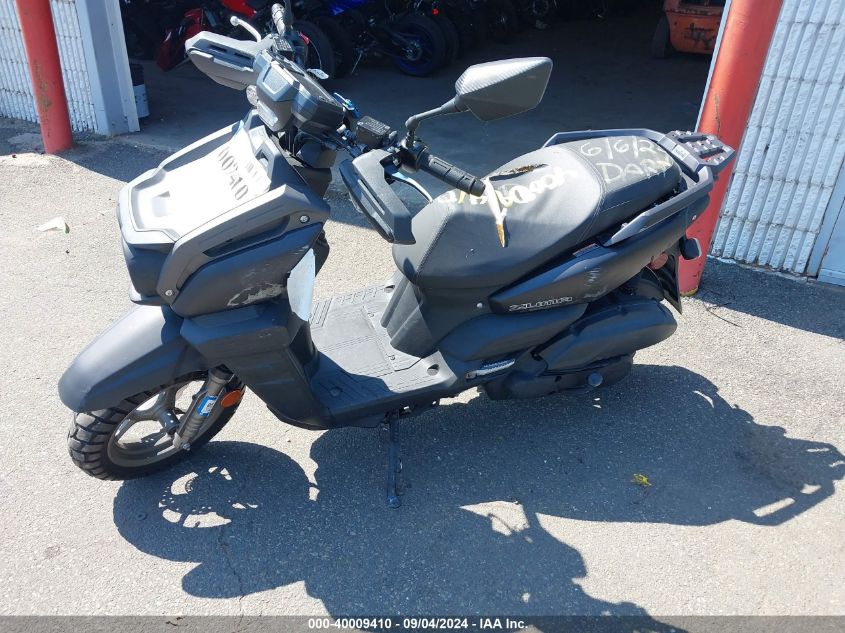 2022 Yamaha Yw125 VIN: RKRSEH9Y1NA001038 Lot: 40009410