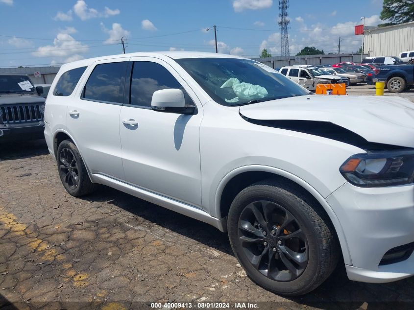 2020 Dodge Durango Gt Plus Rwd VIN: 1C4RDHDG9LC258909 Lot: 40009413