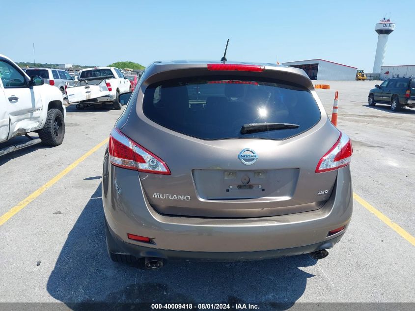 2014 Nissan Murano Le/S/Sl/Sv VIN: JN8AZ1MW0EW521386 Lot: 40009418