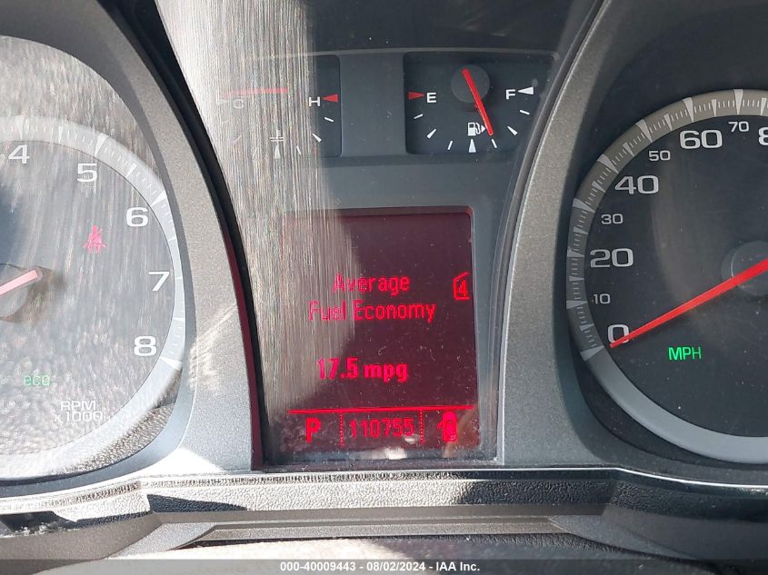 2011 GMC Terrain Sle-1 VIN: 2CTALMEC9B6384672 Lot: 40009443