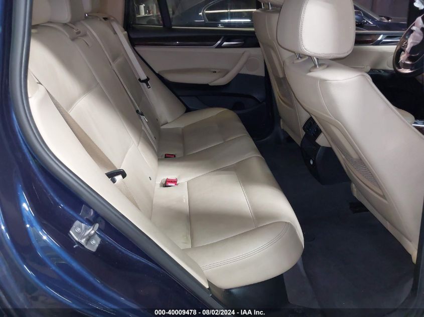 2016 BMW X3 xDrive28I VIN: 5UXWX9C54G0D81929 Lot: 40009478