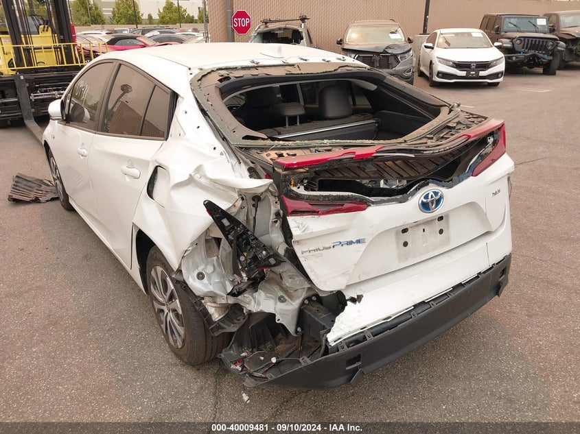 VIN JTDKAMFP1M3191272 2021 TOYOTA PRIUS PRIME XLE