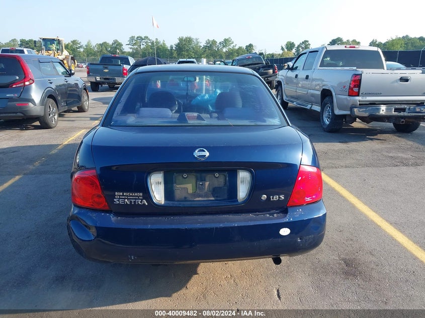 2006 Nissan Sentra 1.8S VIN: 3N1CB51D56L566983 Lot: 40009482