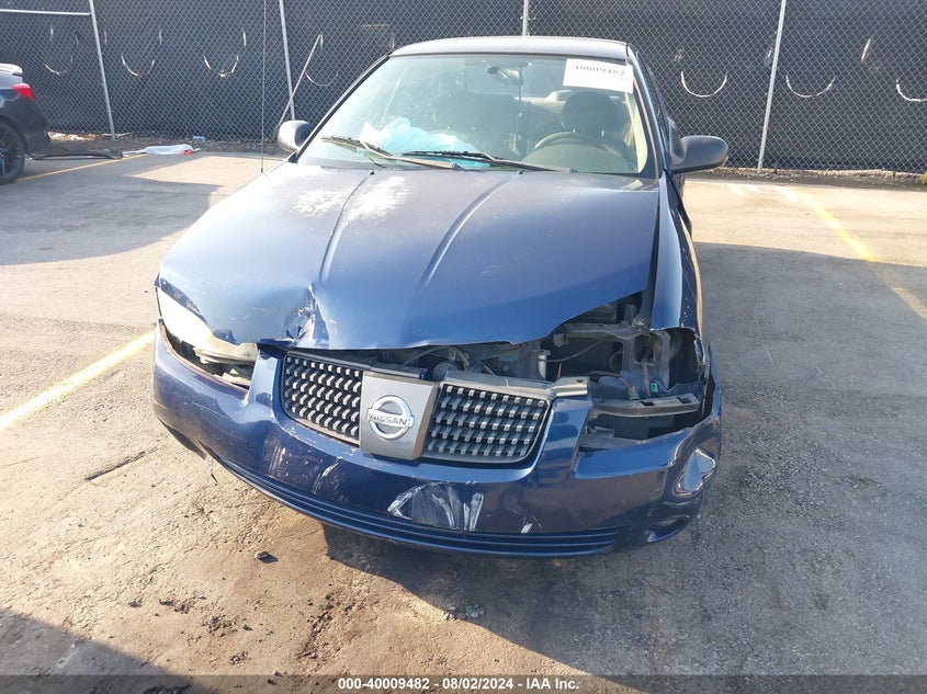 2006 Nissan Sentra 1.8S VIN: 3N1CB51D56L566983 Lot: 40009482