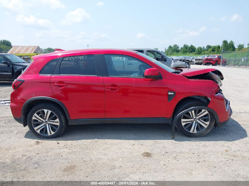 2022 Mitsubishi Outlander Sport 2.0 Be 2Wd/2.0 Es 2Wd/2.0 Le 2Wd/2.0 S 2Wd VIN: JA4APUAU2NU020320 Lot: 40009487