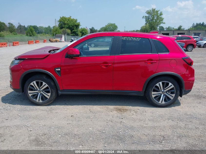 2022 Mitsubishi Outlander Sport 2.0 Be 2Wd/2.0 Es 2Wd/2.0 Le 2Wd/2.0 S 2Wd VIN: JA4APUAU2NU020320 Lot: 40009487