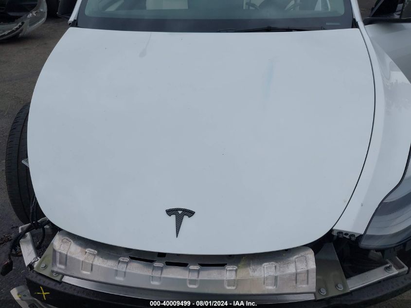 2022 Tesla Model Y Long Range Dual Motor All-Wheel Drive VIN: 7SAYGDEE1NF537465 Lot: 40009499