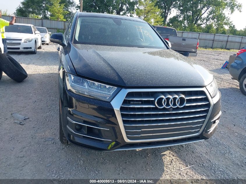 2017 Audi Q7 3.0T Premium VIN: WA1VABF76HD045462 Lot: 40009513