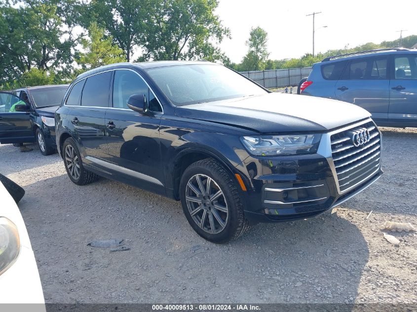 2017 Audi Q7 3.0T Premium VIN: WA1VABF76HD045462 Lot: 40009513