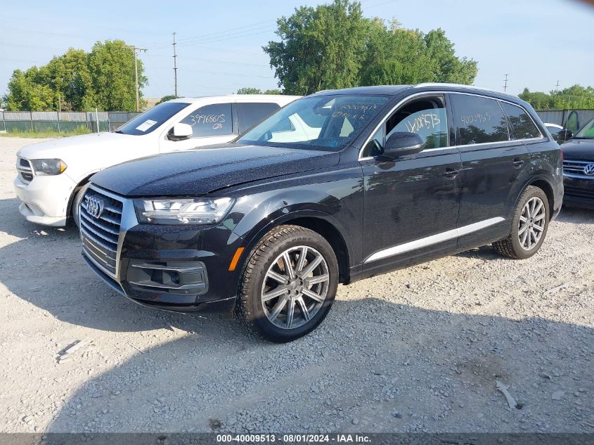 2017 Audi Q7 3.0T Premium VIN: WA1VABF76HD045462 Lot: 40009513