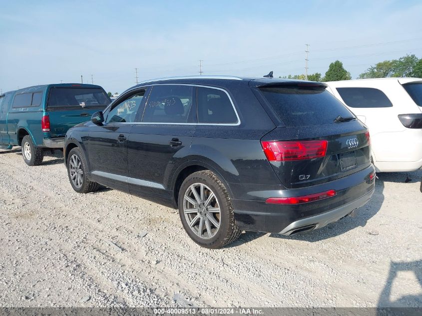 2017 Audi Q7 3.0T Premium VIN: WA1VABF76HD045462 Lot: 40009513