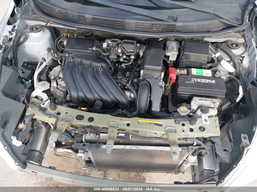 2012 Nissan Versa 1.6 Sv VIN: 3N1CN7AP8CL890261 Lot: 40009533