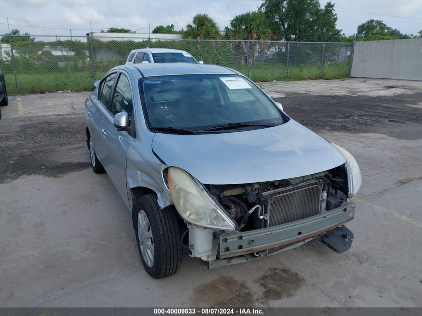 2012 Nissan Versa 1.6 Sv VIN: 3N1CN7AP8CL890261 Lot: 40009533
