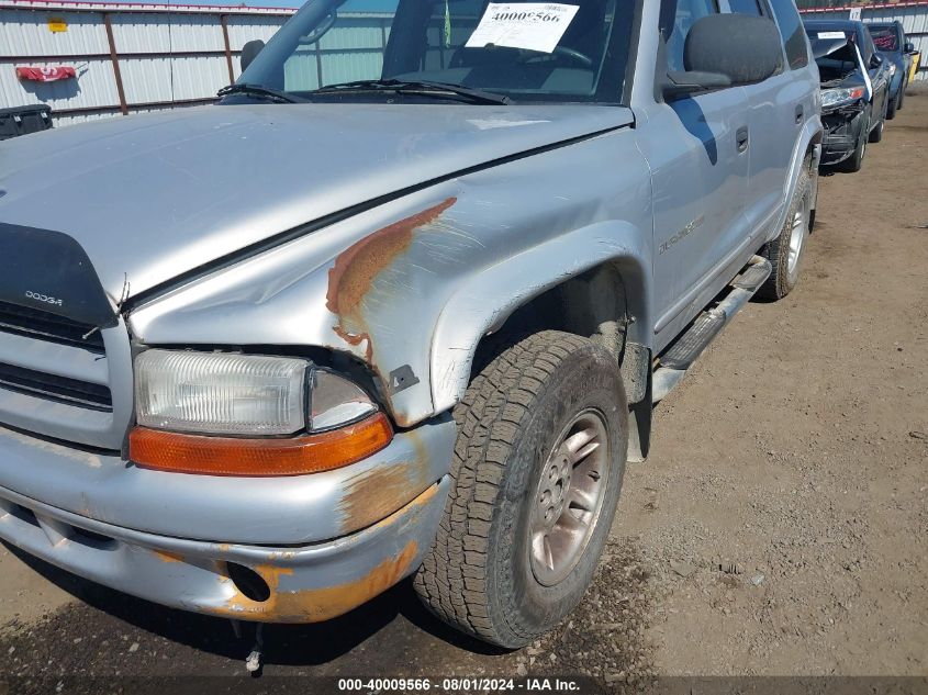 1998 Dodge Durango VIN: 1B4HS28Y2WF195654 Lot: 40009566
