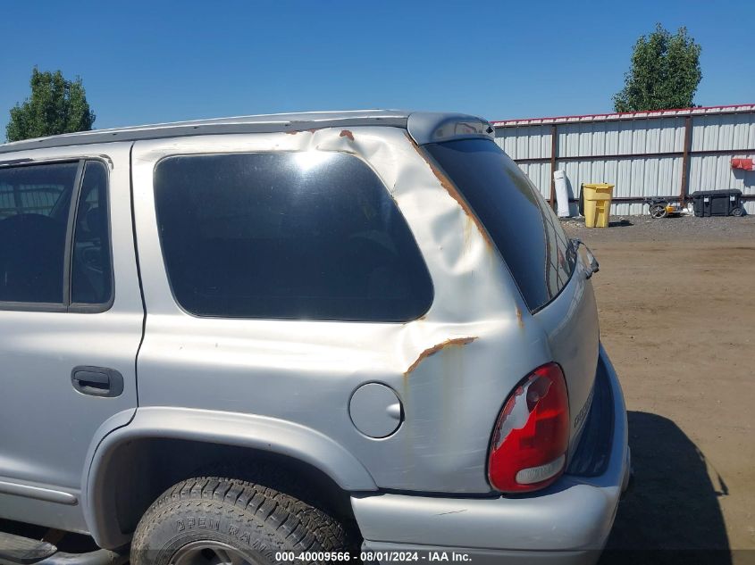 1998 Dodge Durango VIN: 1B4HS28Y2WF195654 Lot: 40009566