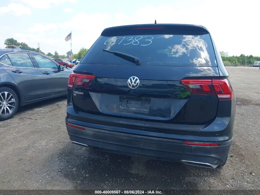 2019 Volkswagen Tiguan 2.0T Se/2.0T Sel/2.0T Sel R-Line/2.0T Sel R-Line Black VIN: 3VV3B7AX8KM017383 Lot: 40009567