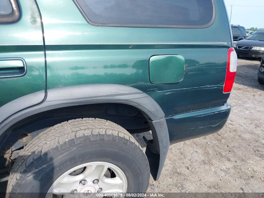 1999 Toyota 4Runner Sr5 V6 VIN: JT3HN86R0X0245372 Lot: 40009579