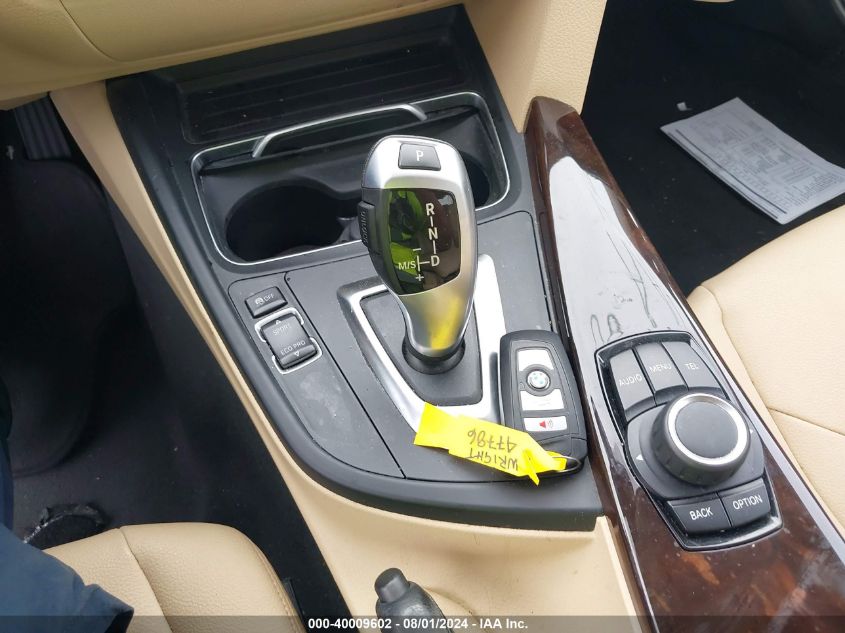 2017 BMW 320I VIN: WBA8E1G54HNU12784 Lot: 40009602