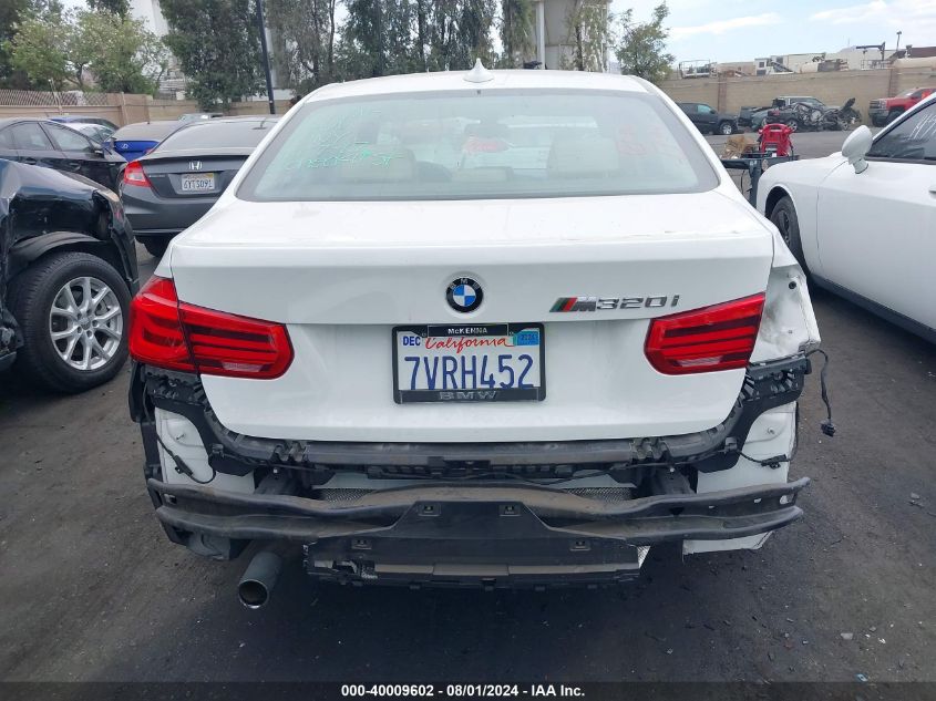 2017 BMW 320I VIN: WBA8E1G54HNU12784 Lot: 40009602