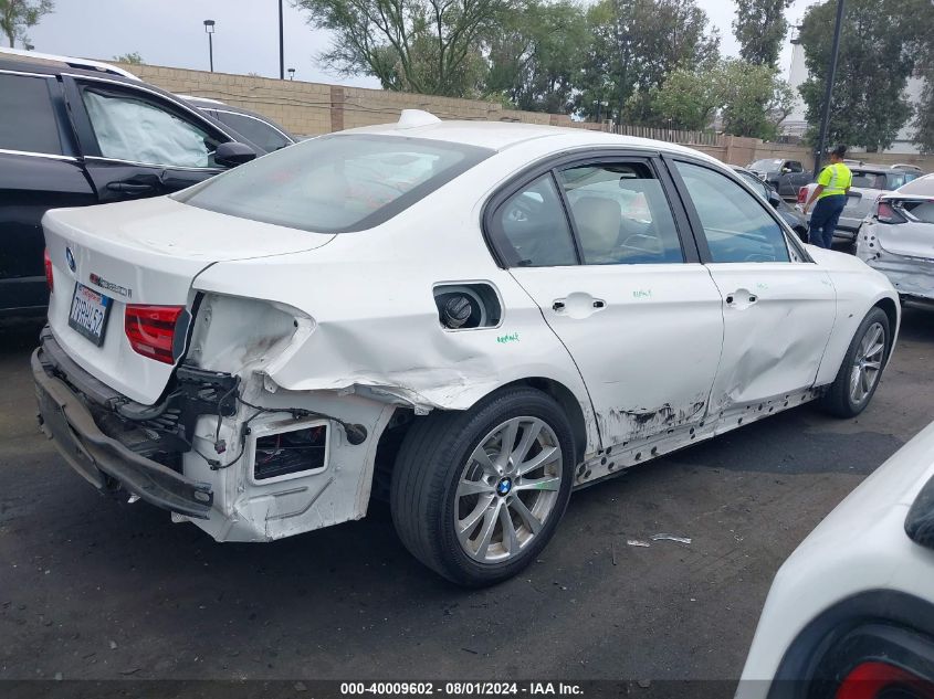 2017 BMW 320I VIN: WBA8E1G54HNU12784 Lot: 40009602