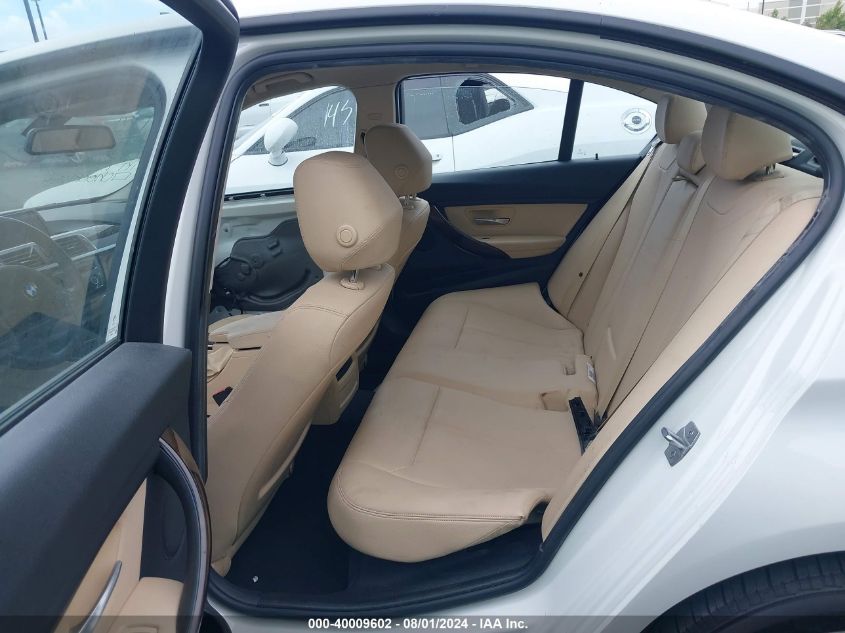 2017 BMW 320I VIN: WBA8E1G54HNU12784 Lot: 40009602