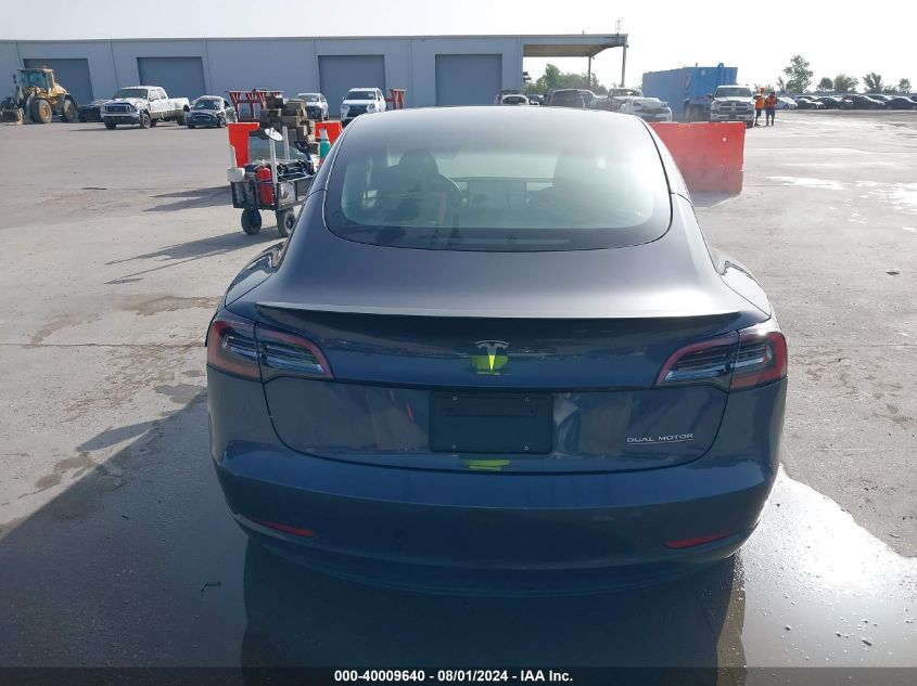 2023 Tesla Model 3 Performance Dual Motor All-Wheel Drive VIN: 5YJ3E1EC7PF715618 Lot: 40009640