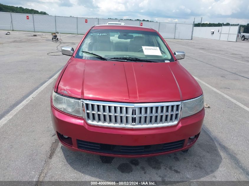 2007 Lincoln Mkz VIN: 3LNHM28T67R608886 Lot: 40009685