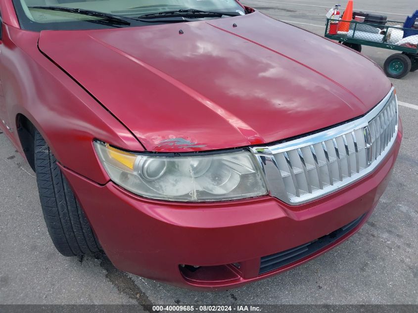 2007 Lincoln Mkz VIN: 3LNHM28T67R608886 Lot: 40009685