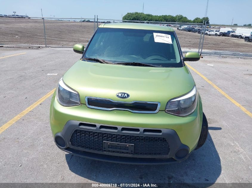 2015 Kia Soul + VIN: KNDJP3A57F7794555 Lot: 40009718