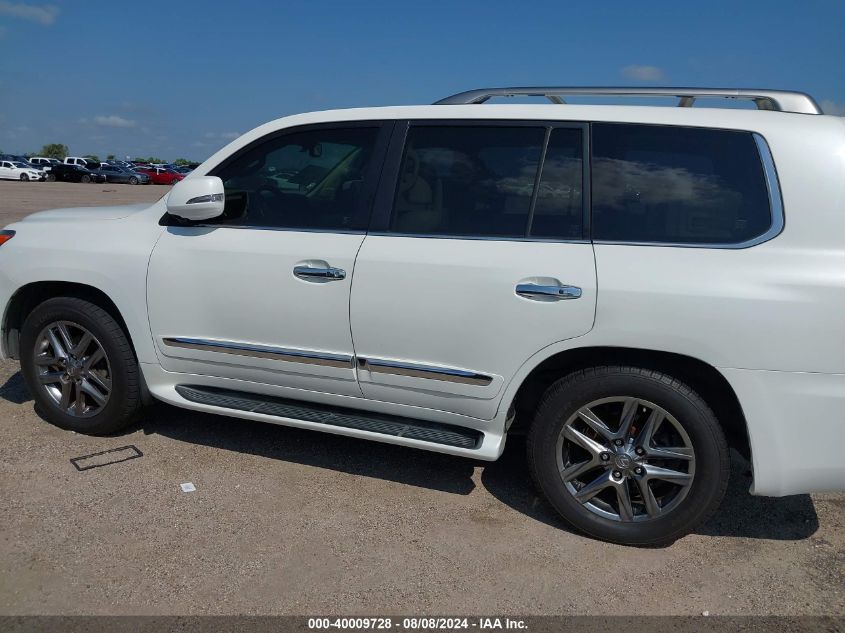 2014 Lexus Lx 570 VIN: JTJHY7AX5E4160128 Lot: 40009728