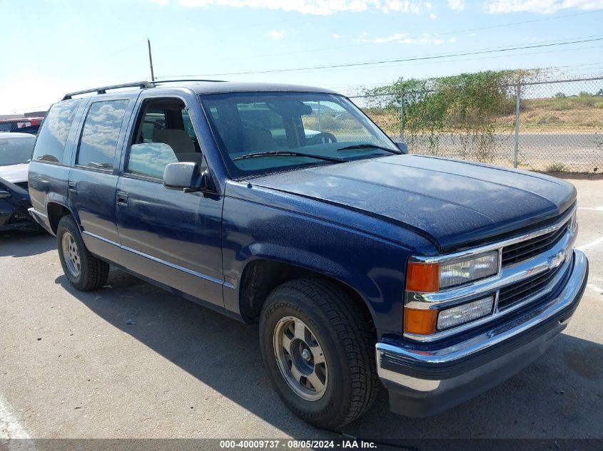 1998 Chevrolet Tahoe Ls VIN: 1GNEC13R5WJ363739 Lot: 40009737