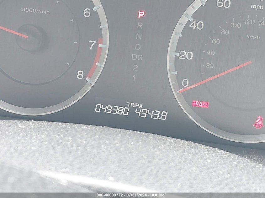 2009 Honda Accord 2.4 Lx VIN: 1HGCP26399A173756 Lot: 40009772